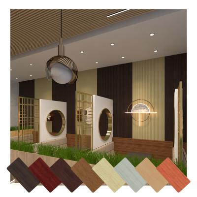 China Modern Aluminum Great Wall Coconut Shell Wall Divider Panel for sale