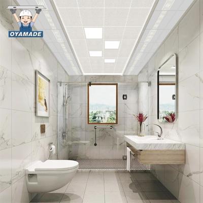 China Artistic Bathroom Ceilings Manufacturer 300*300 Living Room Metal Aluminum Ceiling Panel By Langtai for sale