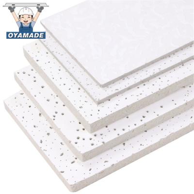 China Artistic Ceilings Particle Board Ceiling Mineral Wool Sound Absorbing Mineral Ceiling for sale