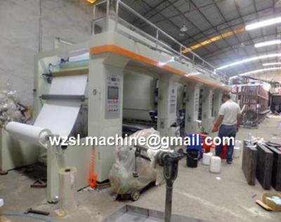 China Soft packaging film printing used automatic register computer control 8 color rotogravure printing machine for sale