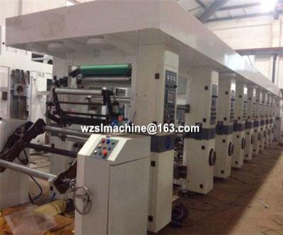 China Soft Packaging Film Printing Used Hot Sale Full Automatic Computer Control Rota High Speed ​​Printing Machine for sale