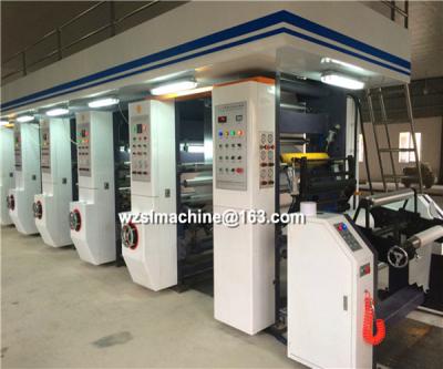 China Soft Packaging Film Printing Automatic Computer 150m/min High Speed ​​Two Four Six Eight Ten Color Uesd Motor Roto Gravure Rotogravure Printing Machine Price for sale