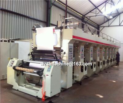 China Soft packaging film printing Wenzhou used high speed high speed computer gravure printing machine computer rotogravure printer for sale