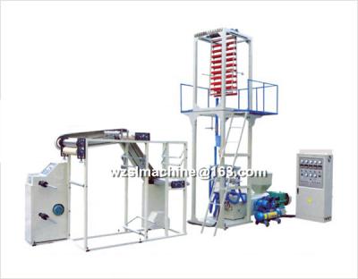 China Promotional Extrusion Plastic Ziplock Film Bag Blowing Machine for sale