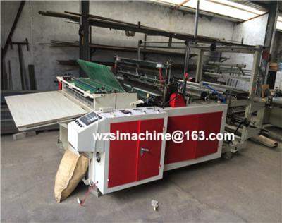 China Automatic Plastic Air Bubble Film Plastic Bag Making Machine for sale