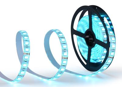 China Waterproof IP65 LED RGB Strip Lights 12V High Brightness Decorative 60LEDS / M for sale