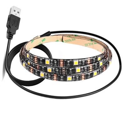 China TV Backlight LED RGB Strip Lights Colour Changeable HDTV USB DC 5V 30LEDs for sale