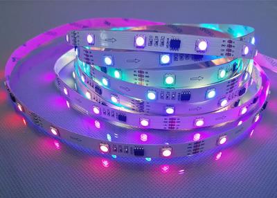 China Dream Color WS2818 IC Magic RGB LED Strip Light 5M SMD 5050 150LEDs 7.2W / M for sale