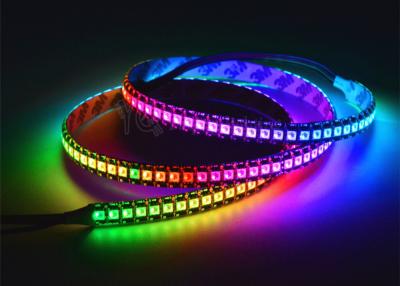 China APA102 Addressable RGB LED Strip , DC 5V RGB LED Strip Adjusted Colors for sale