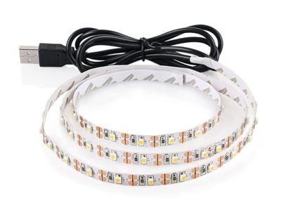 China USB TV SMD 2835 LED Strip 5V DC 16.4FT Background Lighting Non Waterproof for sale