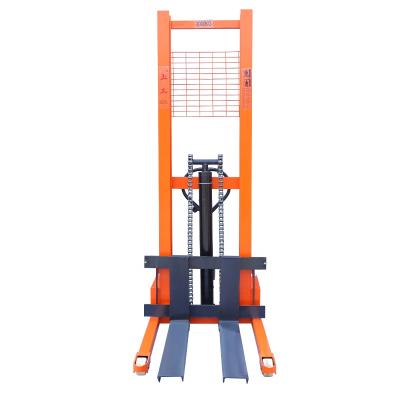 China Small material lifting stacking warehouse 1 ton 2 ton manual stacker pallet truck stacker for sale for sale