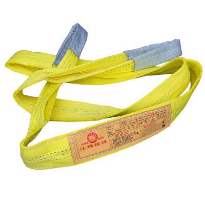 China High Strength Materials 100% Polyester EB Transfer Webbing Flat Sling Chinese Suppliers Supply All Kinds Of Slings for sale