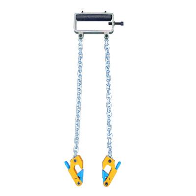 China Factory Direct Double 0.6T Chain Sling Drum Hoist Industrial Oil Drum Lifting Manual Sling for sale