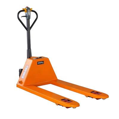 China Building Material Stores Environmental Friendly Electric Forklift 2000kg Lithium Battery Pallet Jack for sale