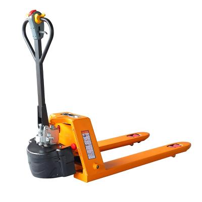 China Building material stores lithium battery mini 2.0 ton electric pallet truck forklift jack Hebei Shanggong factory supply for sale