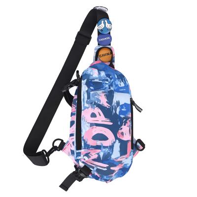 China Customized Water Proof Hot Selling Logo New Diagonal Chest Bag Sports Bag For Travel for sale