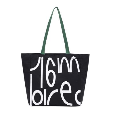 China Best quality low price eco-friendly lady bag custom printed large fabric tote bag is used for daily life for sale