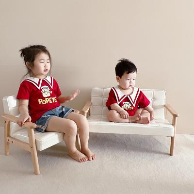 China Wholesale Modern Comfortable Kids Armchair Mini Study Wooden Children Sofa Chair for sale