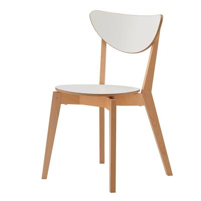 China Comfortable High Quality Durable Using Various Dining Chair White Modern Dining Chair for sale