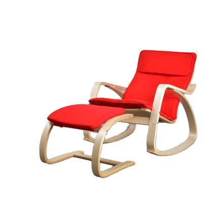 China Factory Supply Good Price Modern Wooden Rocking Chair Plywood Rocking Chairs For Adults for sale