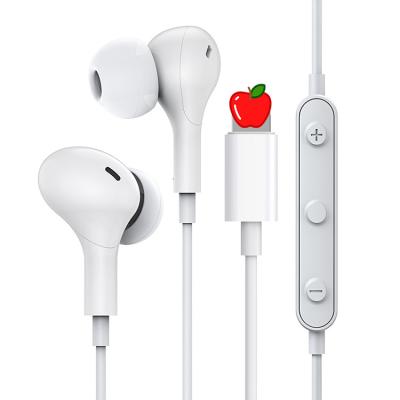 China 2022new In-ear wired earphone in ear gaming headphones with microphone and volume control for i phone earphone for sale