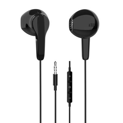 China Wholesale 3.5mm Wired In-Ear Earphone Half Wired Earphone With MIC And Volume Control Play Earbuds For iPhone iPad Samsung A02s for sale