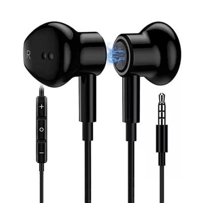 China In-Ear Wired Earphones Earbuds 3.5mm Headphones In Ear Bass Headset With Microphone Volume Control For iPhone12 13 Samsung , Laptop for sale