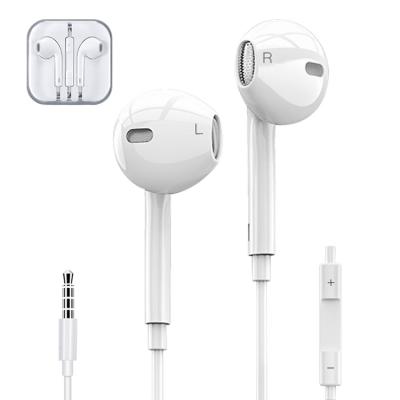 China Perfect Sound For Apple Earphone Wired 1:1 Wired 3.5mm Stereo Earpods Earphone In-Ear Earbuds For Iphone 7/8/x/SE/11/ iPad 12 for sale