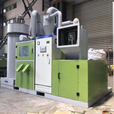 China Separate cable plastic and make them to particles 2021 small size copper wire granulator machine cable wire recycling machine wire granulator for sale