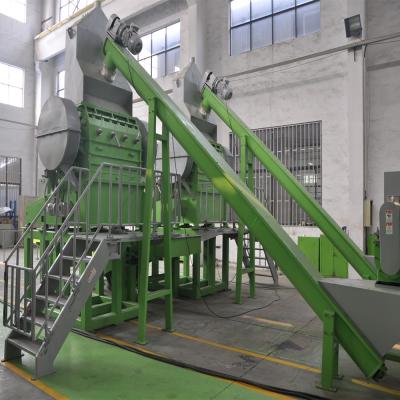 China Recycling Industry Tire TDF TDA Rubber Shredder Shredding Machinery Used Tire Recycling Machine for sale