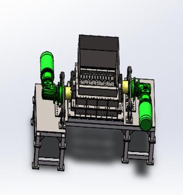 China Solid Waste Recycling Recycle Scrap Metal Shredder For Sale Copper Wire Cable Machine for sale