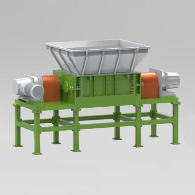 China Double Shaft Plastic Crusher Plastic Waste Bottle Shaft Shredder Recycling PP HDPE LDPE ABS PS PC Bottle for sale