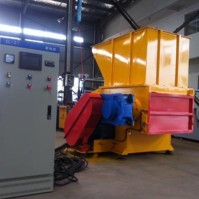 China Recycling Single Shaft Shredder Shredder Industry Machine Double Shaft Shred Cardboard Waste Plastic Shredder for sale