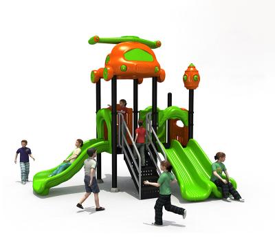 China Multi-functional Small Size Outdoor Playground Equipment Cheap Plastic Outdoor Playground Kids Playground With Slide Set On Sale for sale