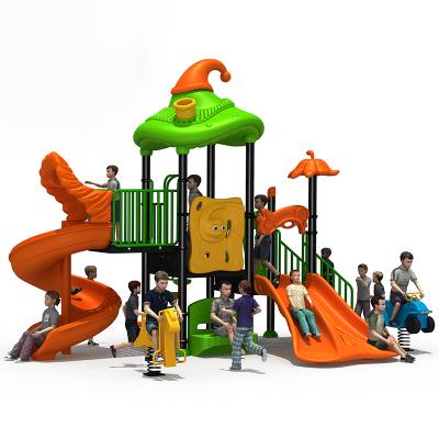 China Cultivate Children's Outdoor Sports Latest Combination Slide Series Design Dream Equipment Children Playground Equipment With Plastic Slides for sale