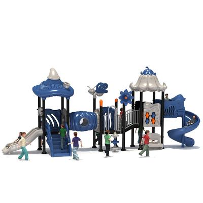 China Grow Kids Outdoor Sports Capacity Water Park Kids Playground Equipment Combination Slide Design Dream Equipment With Plastic Slides for sale