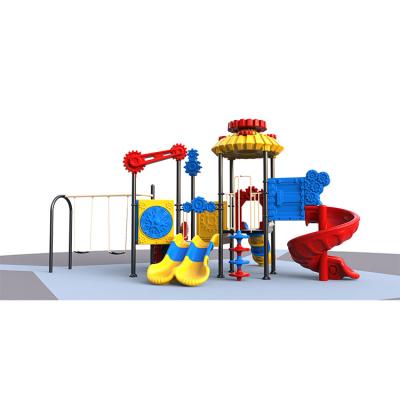 China Grow Outdoor Sports Children's Capacity Commercial Children's Parks Equipment Outdoor Playground Children Playing Plastic Equipment Outdoor Playground For Outdoor Trainning for sale