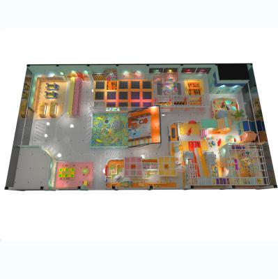 China 3-12years carton design customized indoor playground equipment kids amusement park indoor playground for sale for sale