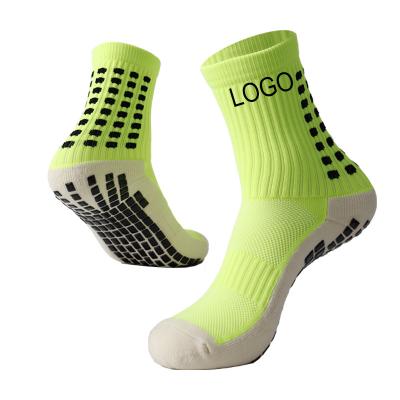 China Wholesale Custom Logo Men's Sports Sports Socks Professional Basketball Mens Soccer Football Anti Slip White Sports Socks for sale