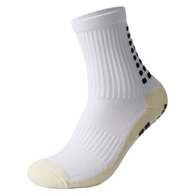 China Sportsman In Running Anti-Slip Sport Socks Running Soccer Basketball Men Crew Non Slip Sport Socks for sale