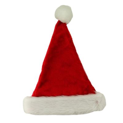 China Plush China Manufacturer Christmas Hat Kids 2021 Design Winter Christmas Adults Christmas Hat for sale