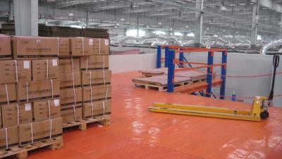 China 1-3 Levels Removable Industrial Mezzanine Floor System and Pallet Racking, Q235B for sale