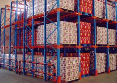 China LIFO / FIFO Drive-Through Pallet Racking for sale