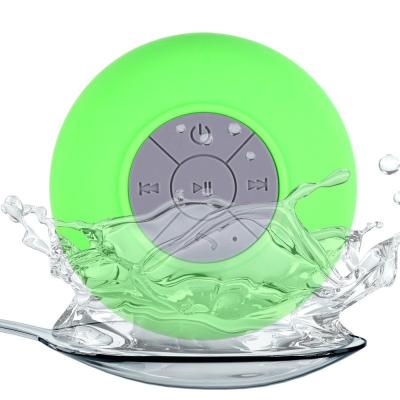 China High Quality Shower Radio Waterproof Miracast Subwoofer Speaker BTS06 With Sound Sound System Suction Cup for sale