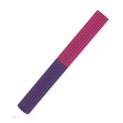 China Food Grade Silica gel Multifunctional training silicone resistance bar Rubber Flex Arm Strength Exercise Fitness Bar resistance band and bar for sale