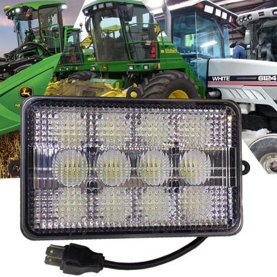 China JALN7 6.5 Inch LED Die Cast Aluminum Housing Headlight For JOHN DEERE Combine Harvesters Windrower Agricultural Light Cotton Harvester 9986 9650 for sale