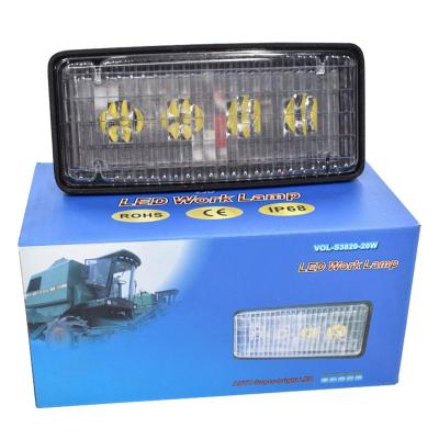 China JALN7 LED Die Cast Aluminum Housing Headlight for John Deere Farm Tractor Lights 20W 12V 24V Agriculture for sale