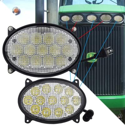 China JALN7 Heavy Duty LED Die Cast Aluminum Housing Light For John Deere Driving Headlight Case IH 4730 Class 4830 4920 4930 5.3 6.5 inch 65W 39W for sale