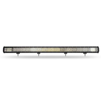 China Die Cast Aluminum Housing Led Light Bar 94cm 3 Row Factory Plant Driving 504W Agro Spot Flood Light Bar Spotlight LED Combo Led Pods Fog Lights for sale