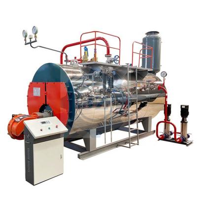 중국 Full Automatic Gas/Oil Fired Fire Tube Skid-Mounted Steam Boiler Heating System 판매용